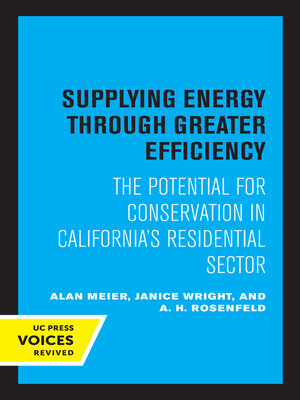 cover image of Supplying Energy through Greater Efficiency